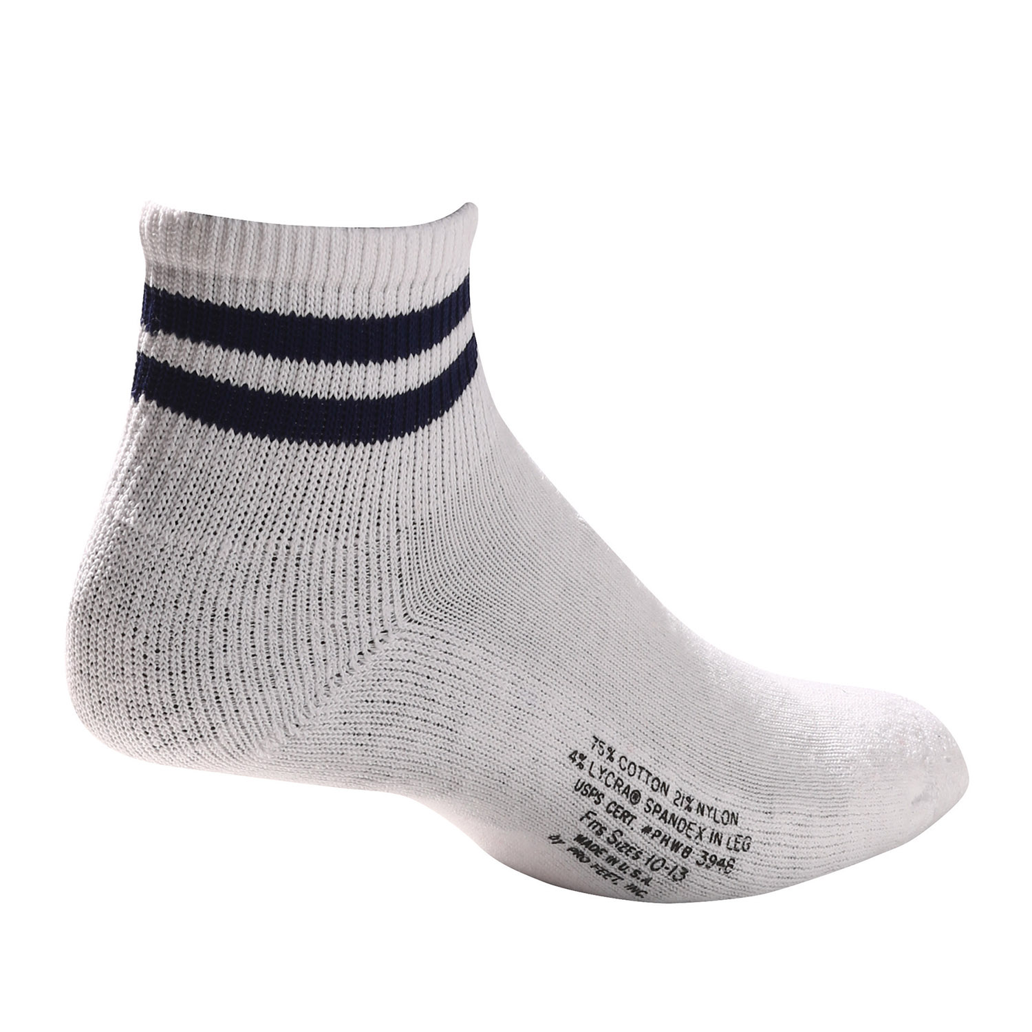 Pro Feet Postal Approved Ankle Socks